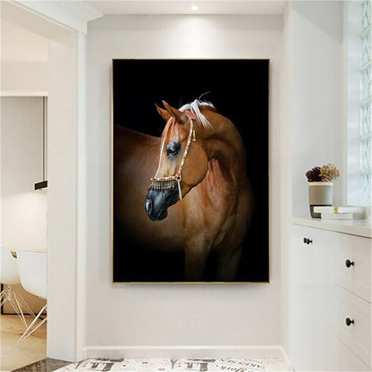 Horse Canvas Painting Animal Wall Art Pictures Home Decor Wall Poster Prints Art