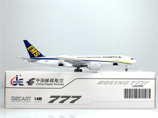 1:400 JC Wings EMS BOEING B777-200LRF Passenger Airplane Diecast Aircraft Model