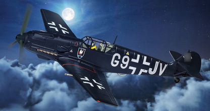 1:72 Corgi Messerschmitt Bf 109E Luftwaffe NJG 1 Germany Fighter Diecast Model