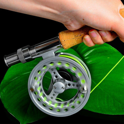 Fly Fishing Wheel 3/4-5/6-7/8 WT Reel Aluminum CNC Machine Cut Large Die Casting