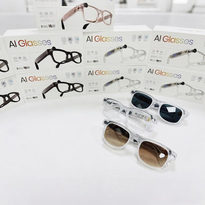 800W AI Smart Glasses-1200P High Definition Video Smart Glasse-4K Video Recordin