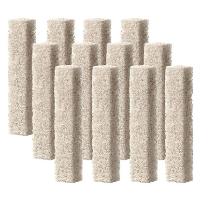 12PCS Aquarium Ammonia Filter Pads For SmartClean 10-20 Gallons Power Filter