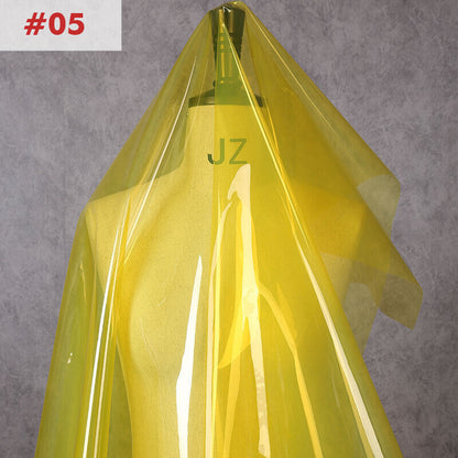 TPU Fabric PVC Jelly Film Waterproof Plastic Fabric DIY Bag Crafts Raincoat
