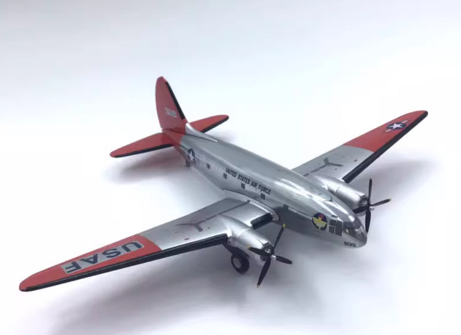 1:200 AeroClassics U.S. Air Force Curtiss C-46 Airplane Diecast Aircraft Model