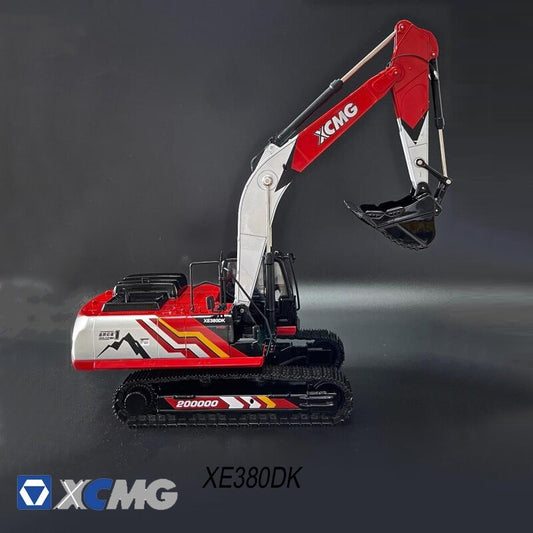 1:30 XCMG XE380DK Excavator Construction Machinery Vehicle Diecast Model