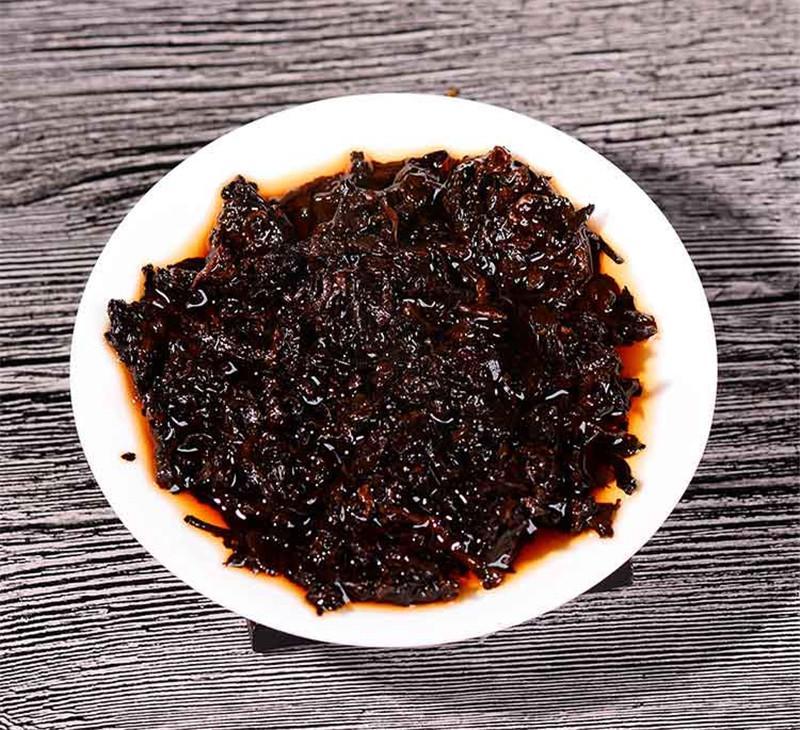 Chen Jingmei cooked Pu-erh Tea cake old tree source Shu Puer tea Black Tea 200g