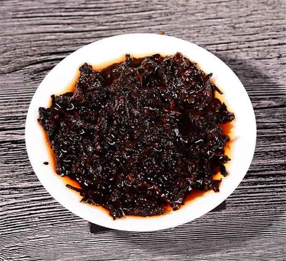 Chen Jingmei cooked Pu-erh Tea cake old tree source Shu Puer tea Black Tea 200g