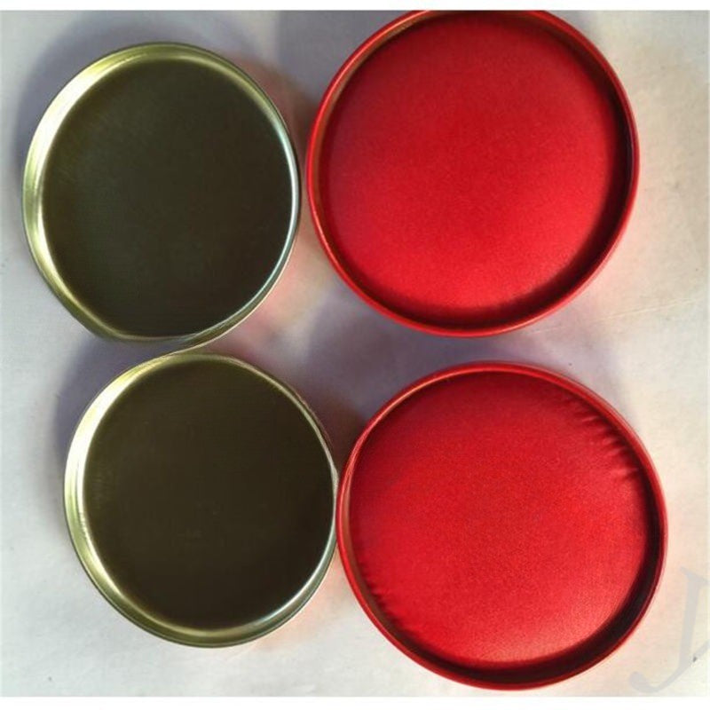Art Calligraphy Stamp Seal Painting Red Ink Paste Round Office Yinni