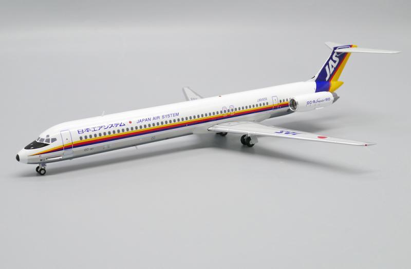 1:200 JC Wings JAPAN AIR SYSTEM MD-81 Passenger Airplane Diecast Aircraft Model
