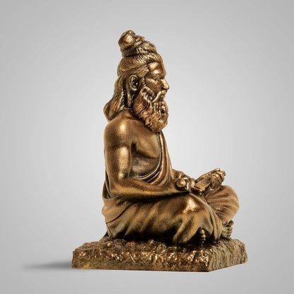 Valluvar Thiruvalluvar Sculpture - Tamil Poet Philosopher Idol Statue Figurine