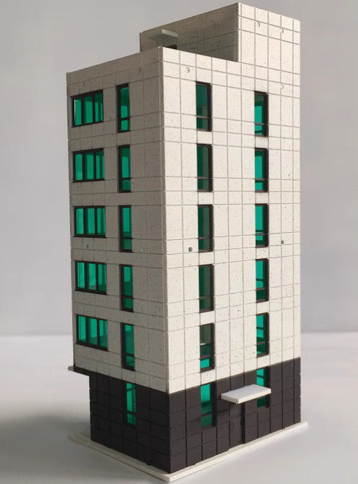N Scale 1/150 Models Railway Modern City Business Building Tall Office