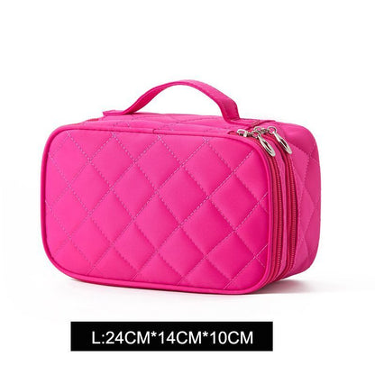 Toiletry Cosmetic Bag Waterproof Beautician Make Up Travel Organizer Beauty Case