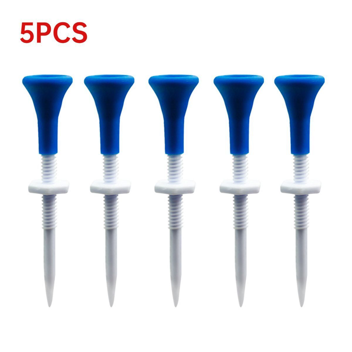5-30pcs Mini Golf Ball Tee Holder Adjustable Height Golf Limit Tees Plastic Golf