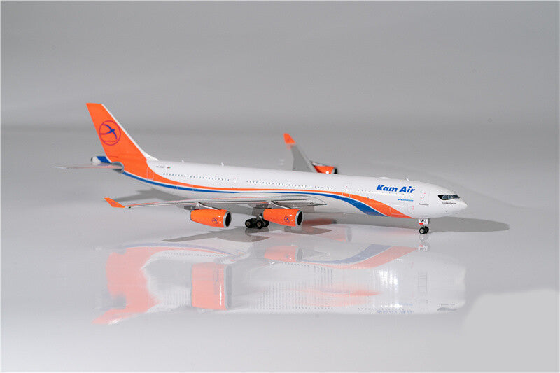 Phoenix Kam Air For Airbus A340-300 YA-KMU 1/400 DIECAST plane Pre-built Model