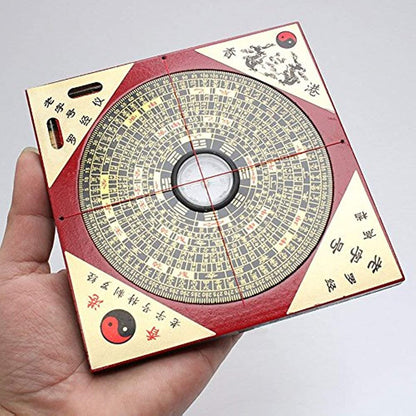 6.2 Inch Feng Shui Compass Luo Pan Chinese Ancient Chinese Compass
