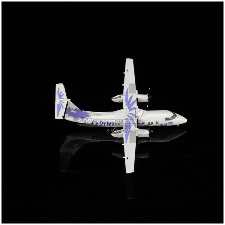 1:400 JC Wings De Havilland Canada Bombardier Dash 8 Q200 Airplane Diecast Model