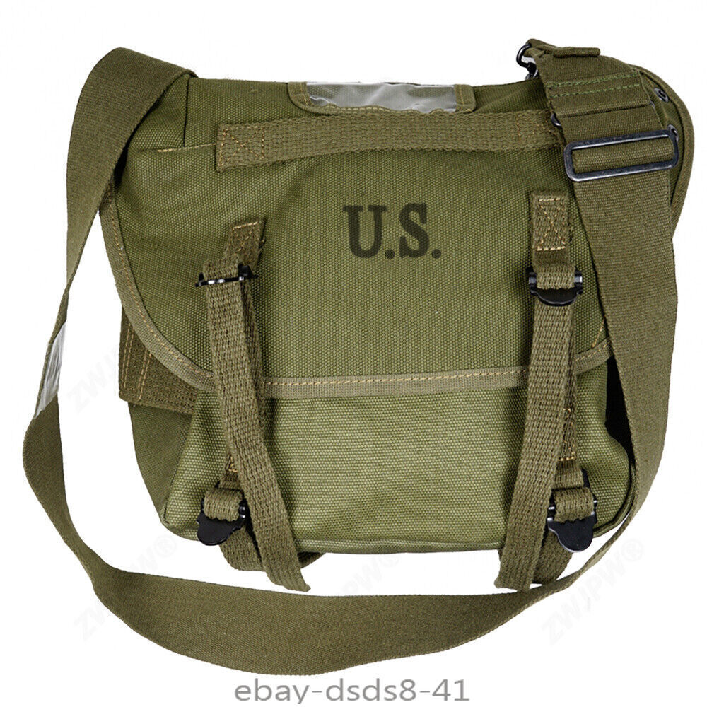 US Army M1961 Canvas Pure Cotton Backpack Bag Vietnam War