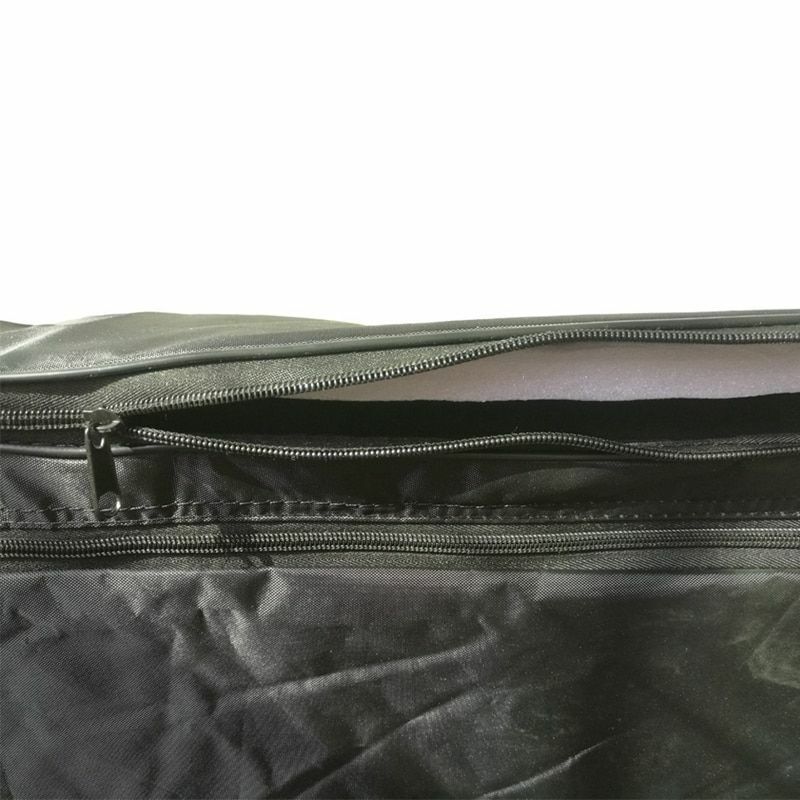 Canoe Inflatable Boat Padded Under Seat Cushion Storage Bag Black Water Skiing