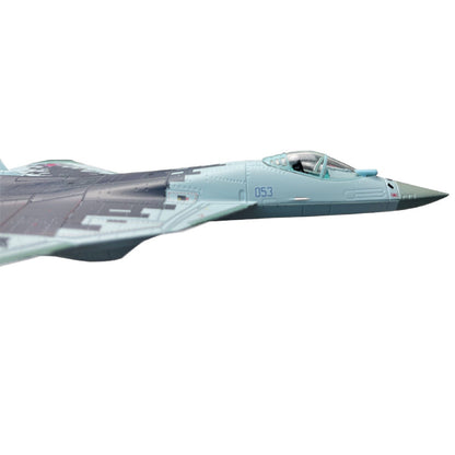 1/100 SU57 Air Force Su-57 Stealth Fighter Aircraft Model Military Ornaments D