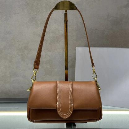 Quality Women'S Bags Real Leather Handbags Cross Body Bags Saddle Bag