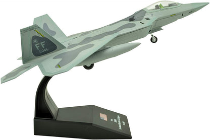 1:100 F-22 Raptor Fighter Attack Metal Military Airplane Model,US Air Force 2005