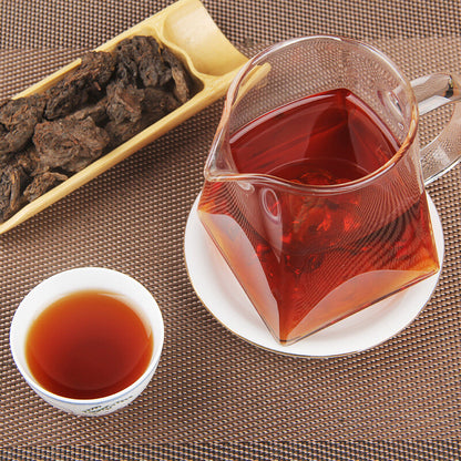 Supreme Aged Golden Bud Lao Cha Tou Pu-erh Loose Tea Ripe Pu'er Nubs Nugget Tea