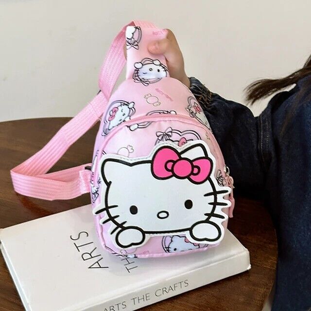 Sanrio Hello Kitty Backpack Cartoon Kids Bag School Bag Travel Nursery Gift