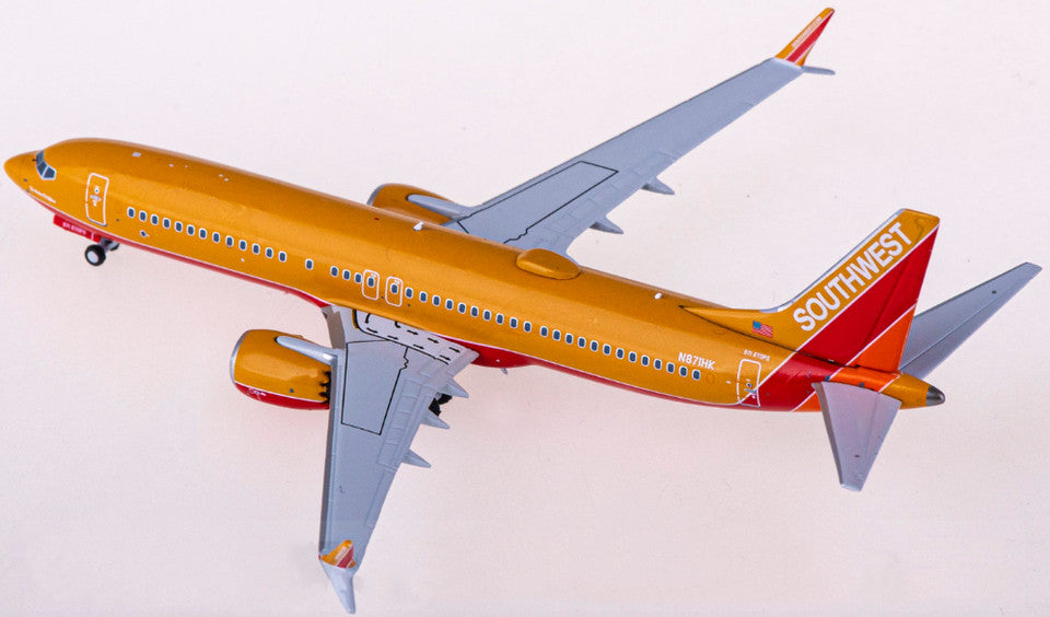 1:400 NG Model Southwest Airlines BOEING 737 MAX 8 Passenger Plane Diecast Model