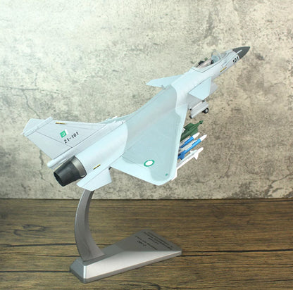 1:48 34CM PAKISTAN AIR FORCE J-10C Fighter Plane Diecast Military Aircraft Model