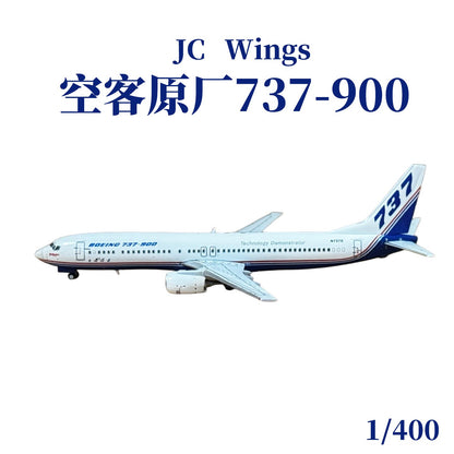 1:400 JC Wings Boeing 737-900 N737X Passenger Plane Diecast Aircraft Model