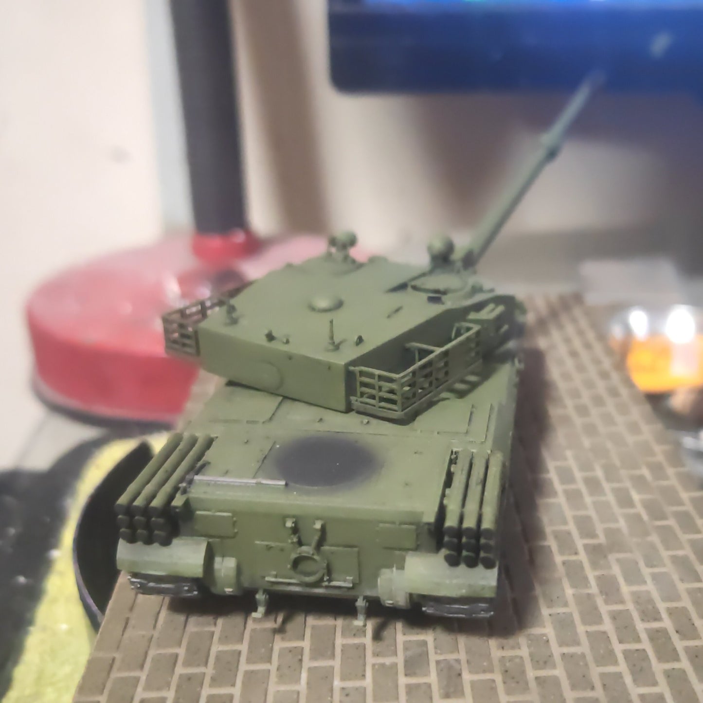3D Printed 1/72 Chinese Bz75 Tank Finished Product