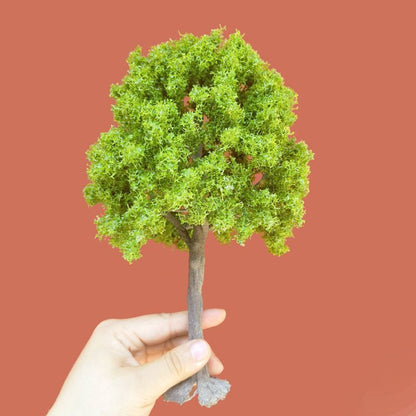 Tree Model 30cm Boutique G Scale Green Wire Military Sand Table Layout Materials