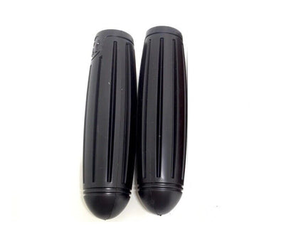 Retro Vintage Bike Grips 11-12cm Rubber Comfortable Non-Slip Bicycle Handlebars