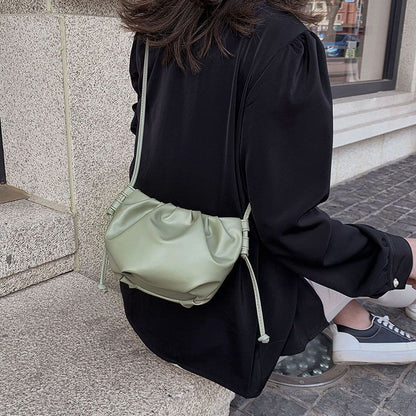 Shoulder Bag Fashion Messenger Bag Mini Cloud Purse Single Strap Handbags Zipper
