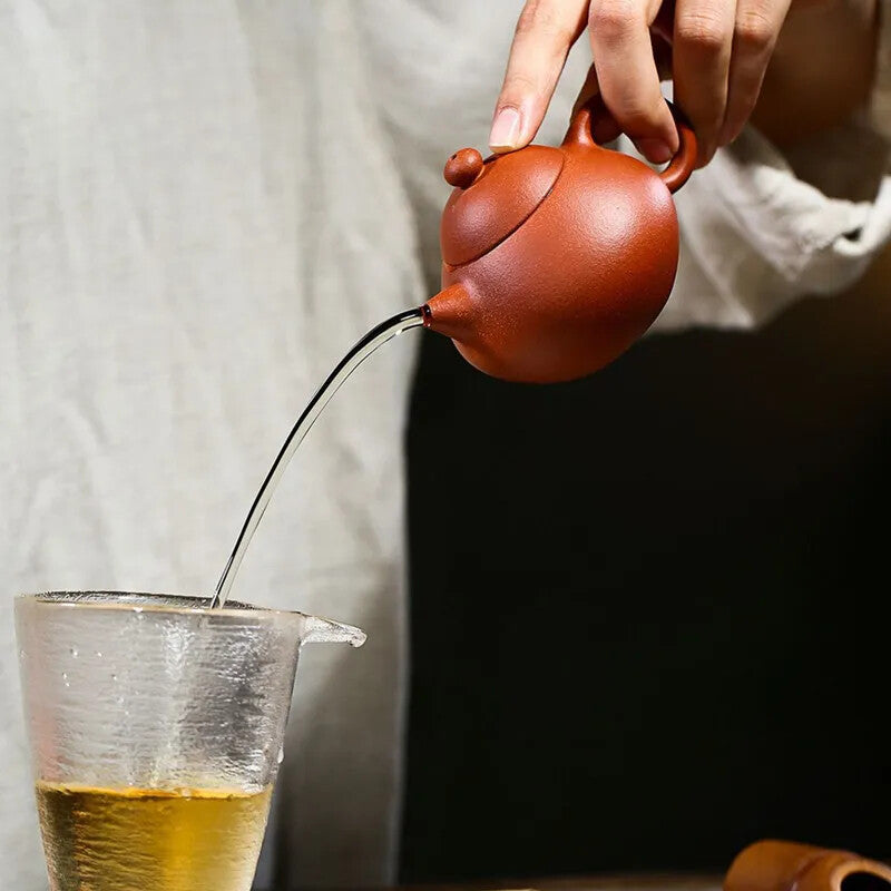 130ml Authentic Yixing Purple Clay Teapot Raw Ore Zhu Mud Zisha Tea Pot Collect