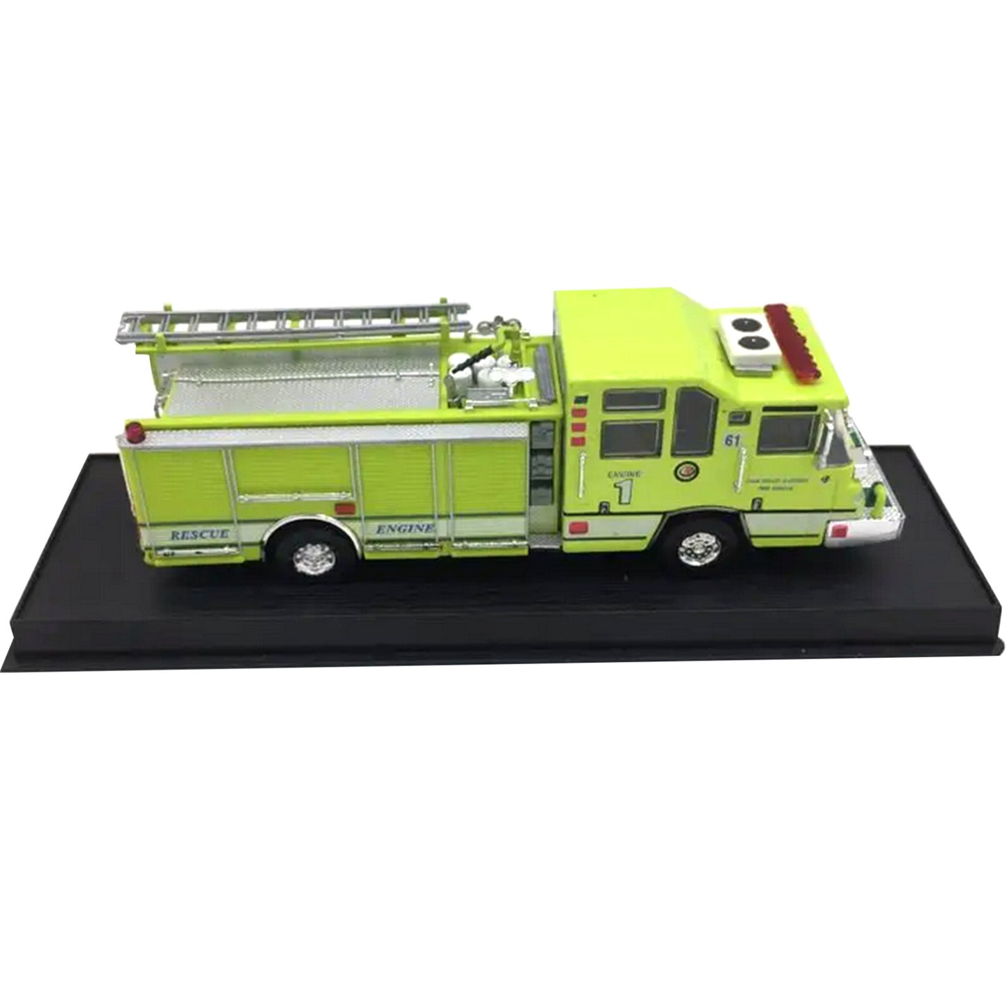 1:64 Scale 1997 Pierce Quantum Pumper Fire Truck Alloy Model Collection