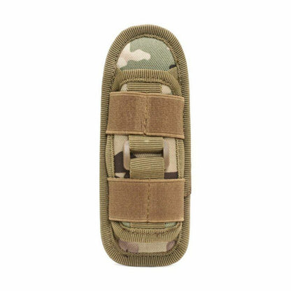 Tactical Flashlight Pouch Holster Torch Case Belt Bag Camping Survival Equipment