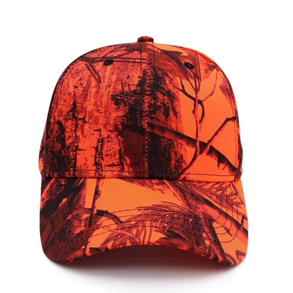 Camouflage Cap Red Tree Tactical Cotton Hat Hunting Hiking Baseball Sport Unisex