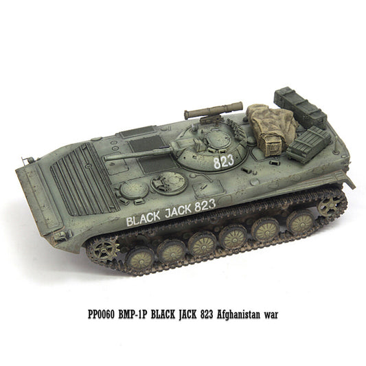 1/72 BMP1 Infantry Tank Model BMP-1P Black Jack 823 Afghanistan War