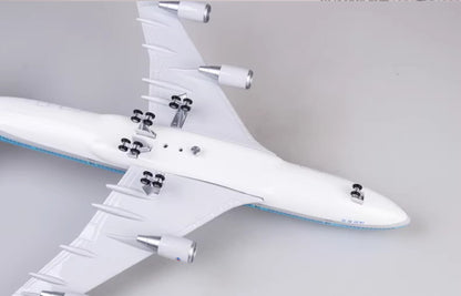 47CM 1:150 KOREAN AIR BOEING 747-400 Airplane Landing gears Resin Plane Model