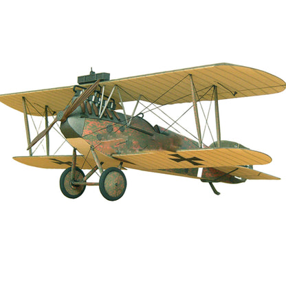 DIY 1:33 Phonix D II Fighter Paper Plane Model Military Puzzle Kit Unassembled