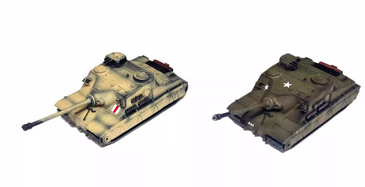 1:144 Pocket World of Tanks UK A39 Turtle Tank Finished Two-Pack Model