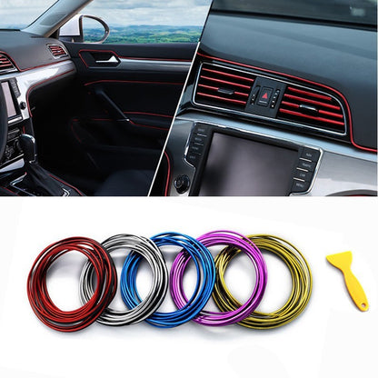 Automotive interior decoration line modification products