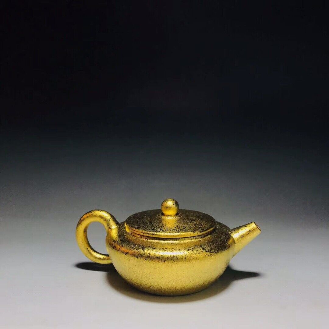 Chinese Yixing Zisha Clay Handmade Exquisite Teapot （鸿运壶 底款：顾景舟）