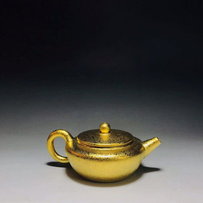 Chinese Yixing Zisha Clay Handmade Exquisite Teapot （鸿运壶 底款：顾景舟）