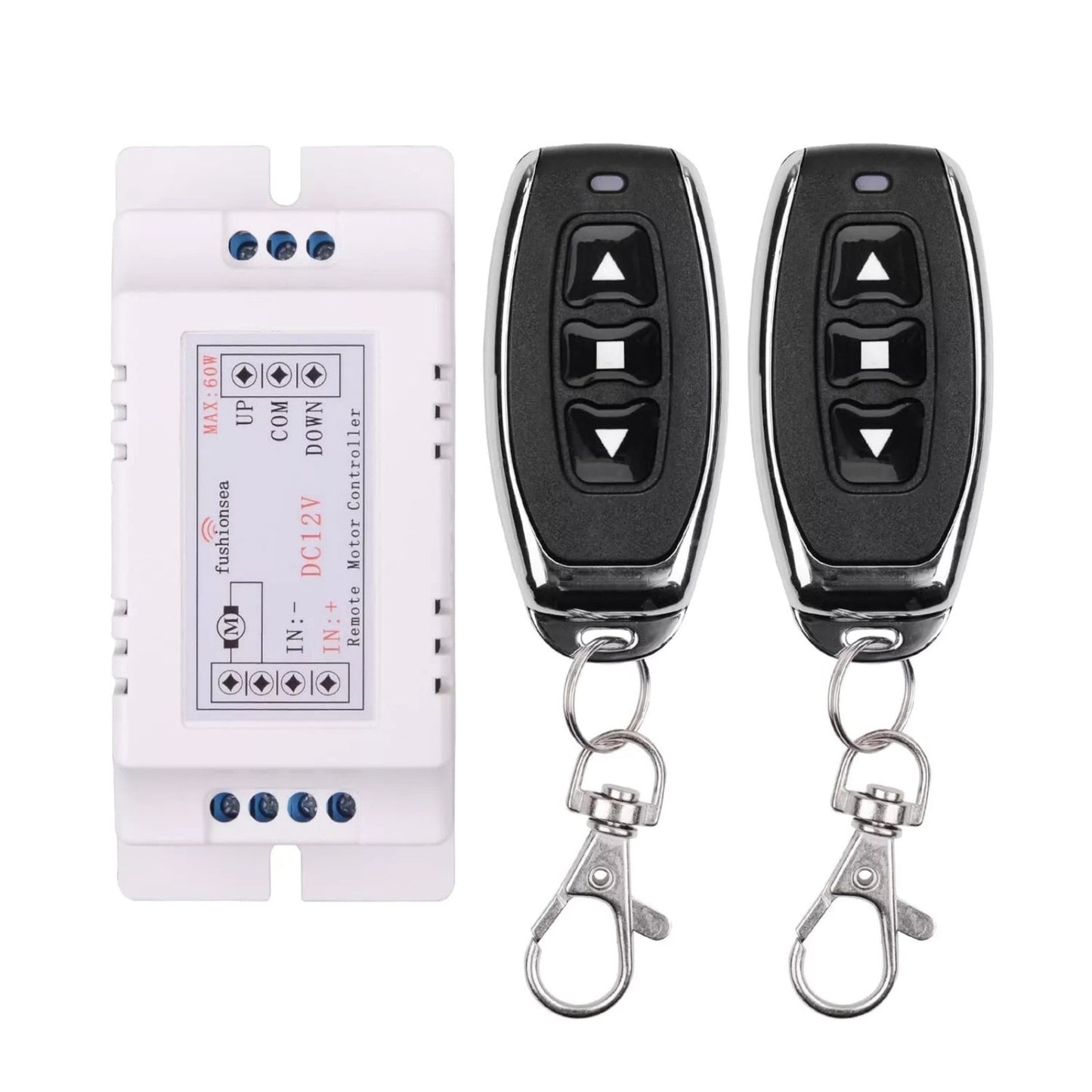 Motor Wireless Remote Switch Remote Control 12V Universal 2 Channel RF433MHz