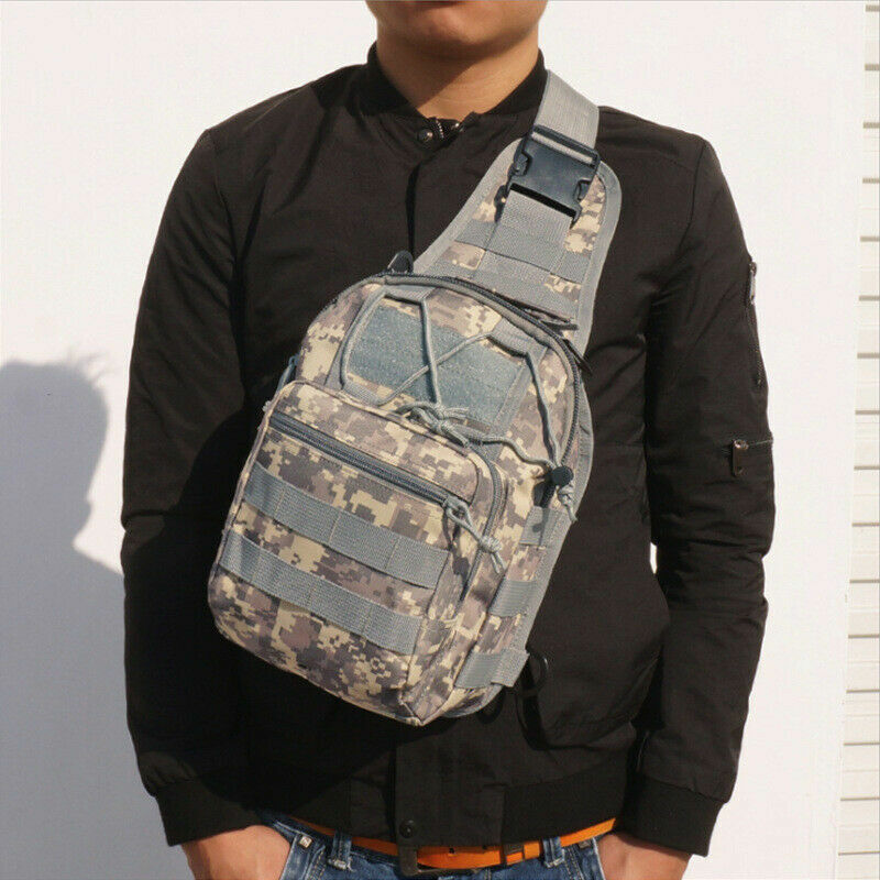 Military Tactical Backpack Camouflage Shoulder Bag Daypack 600D Backpack