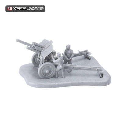 1/72 WWII M1938 Soviet M30 Howitzer Model Military Assembly Model