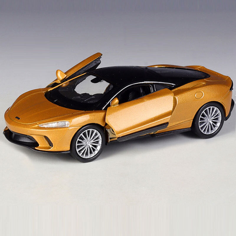 1/36 McLaren GT Model Car Metal Diecast Toy Cars Boys Toys for Kids Gifts Gold