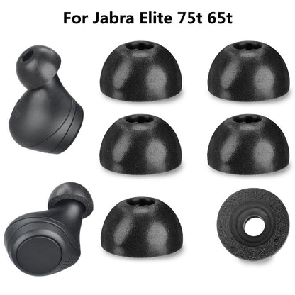 2*S+2*M+2*L Memory Foam Earbuds Tips Cover For Jabra Elite 75t 65t Headphone